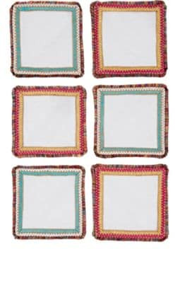 Spectrum Cocktail Napkin Set