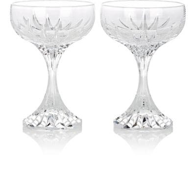 MassÃ©na Crystal Champagne Coupe Set