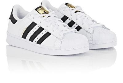 Kids' Superstar Faux-Leather Sneakers