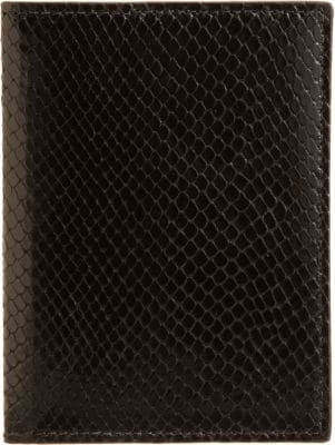 Python-Embossed Passport Case