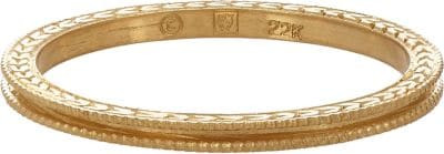 Double Milgrain Band