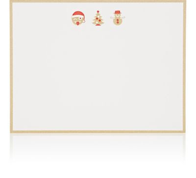 Holiday Emoji Notecard Set