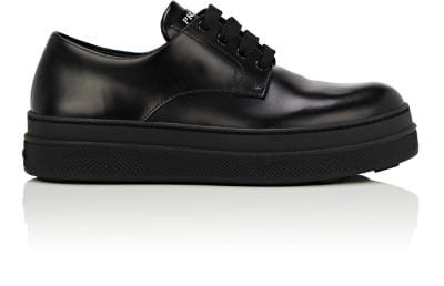 Women's Leather Platform Sneakers