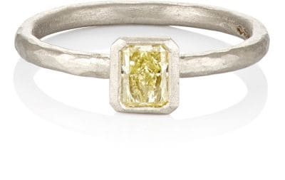 Yellow Diamond Ring