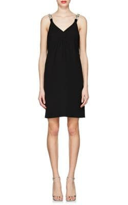 Daisy-Embellished Slipdress