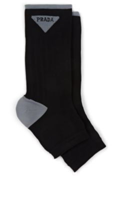 Compact Knit Open-Toe Socks