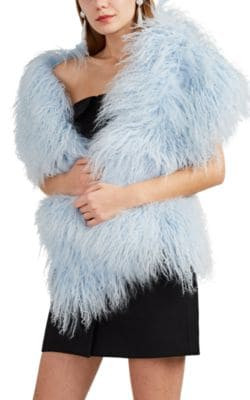 Lamb Fur Shrug