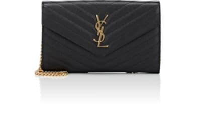 Monogram Leather Chain Wallet 1