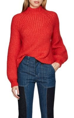 Micha Rib-Knit Alpaca-Blend Sweater