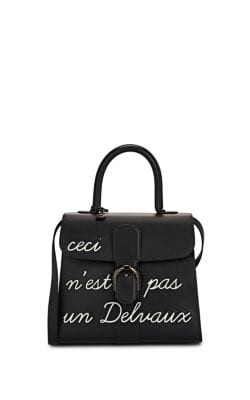 Brillant L'Humour MM Leather Satchel