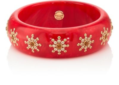 Bakelite & Mixed-Gemstone Bangle 2