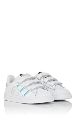 Kids' Superstar Faux-Leather Sneakers 3