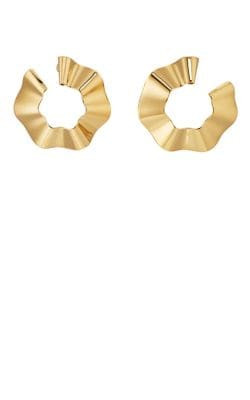 Small Ravioli Hoop Earrings