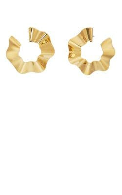 Large Ravioli Hoop Earrings 1