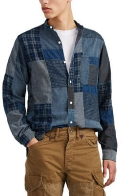 Patchwork Cotton Shirt