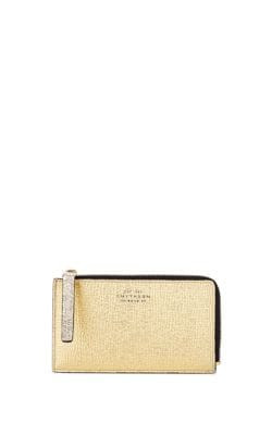 Wigmore Zip-Around Leather Card Case