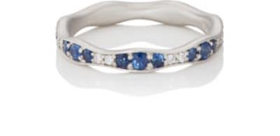 Sapphire & Diamond Band