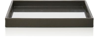 Leather Square Tray