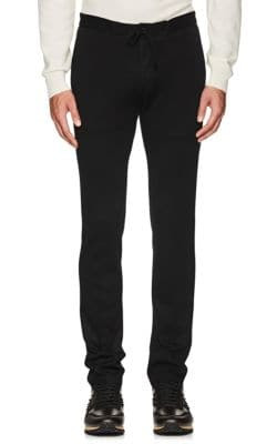 Wool Jersey Drawstring Trousers