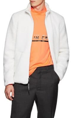 Sherpa & Cotton Twill Reversible Jacket