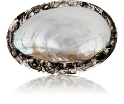 Resin & Shell Extra Large Dish
