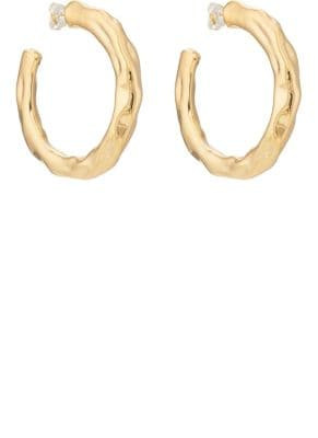 Wavy Hoop Earrings
