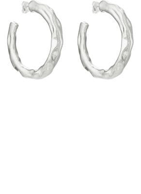 Wavy Hoop Earrings 2