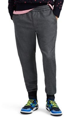 Worsted Wool Tailored Jogger Pants