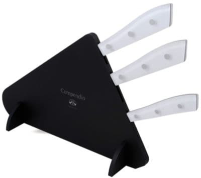 Compendio Three Piece Knife Block Set