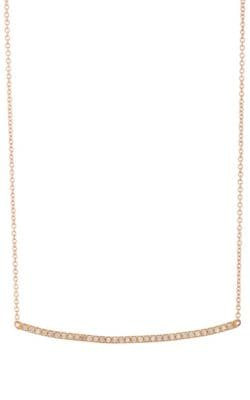 Curved Bar Pendant Necklace 2