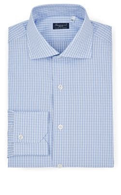 Checked Cotton Dress Shirt 3