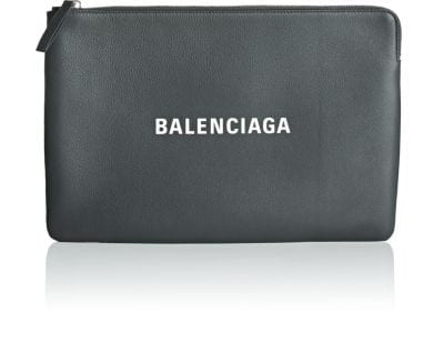 Everyday Logo Large Leather Pouch