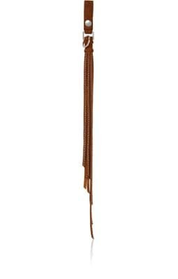 Fringed Suede Key Chain