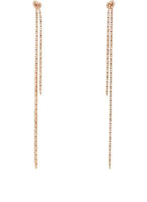 Long Knot Drop Earrings