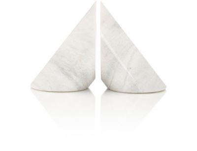 Coronet Marble Bookends