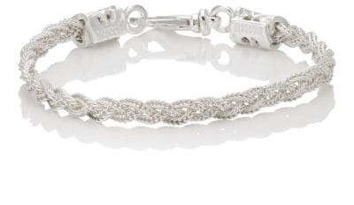 Braided Foxtail Chain Bracelet