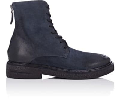 Burnished Nubuck Combat Boots