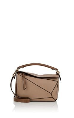 Puzzle Small Leather Shoulder Bag
