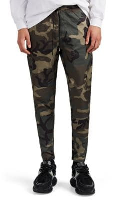 Camouflage Drawstring Jogger Pants