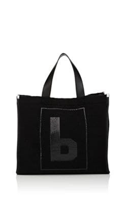 Faux-Shearling Tote Bag