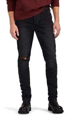 Chitch Distressed Slim Jeans