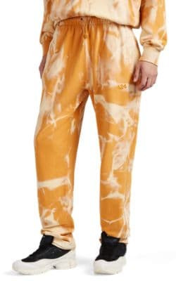 Embroidered Bleached Cotton Sweatpants