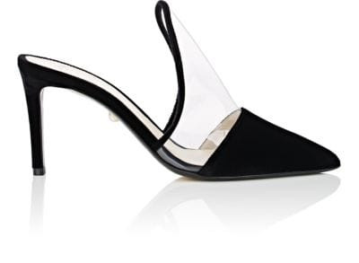 Ylenia Velvet & PVC Mules
