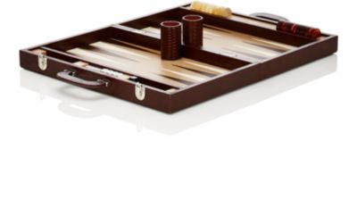 Leather Backgammon Set