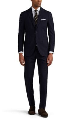 Wool Two-Button Suit 1