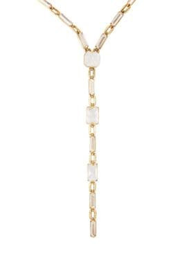 Baguette Lariat Necklace