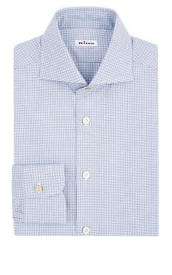 Checked Cotton Dress Shirt