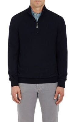 Wool Half-Zip Sweater 1