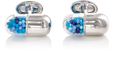 Pill Capsule Cufflinks