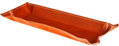 Long Rectangular Leather Tray